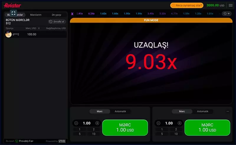 Demo oyununa necə girmək olar aviator oyunu?
