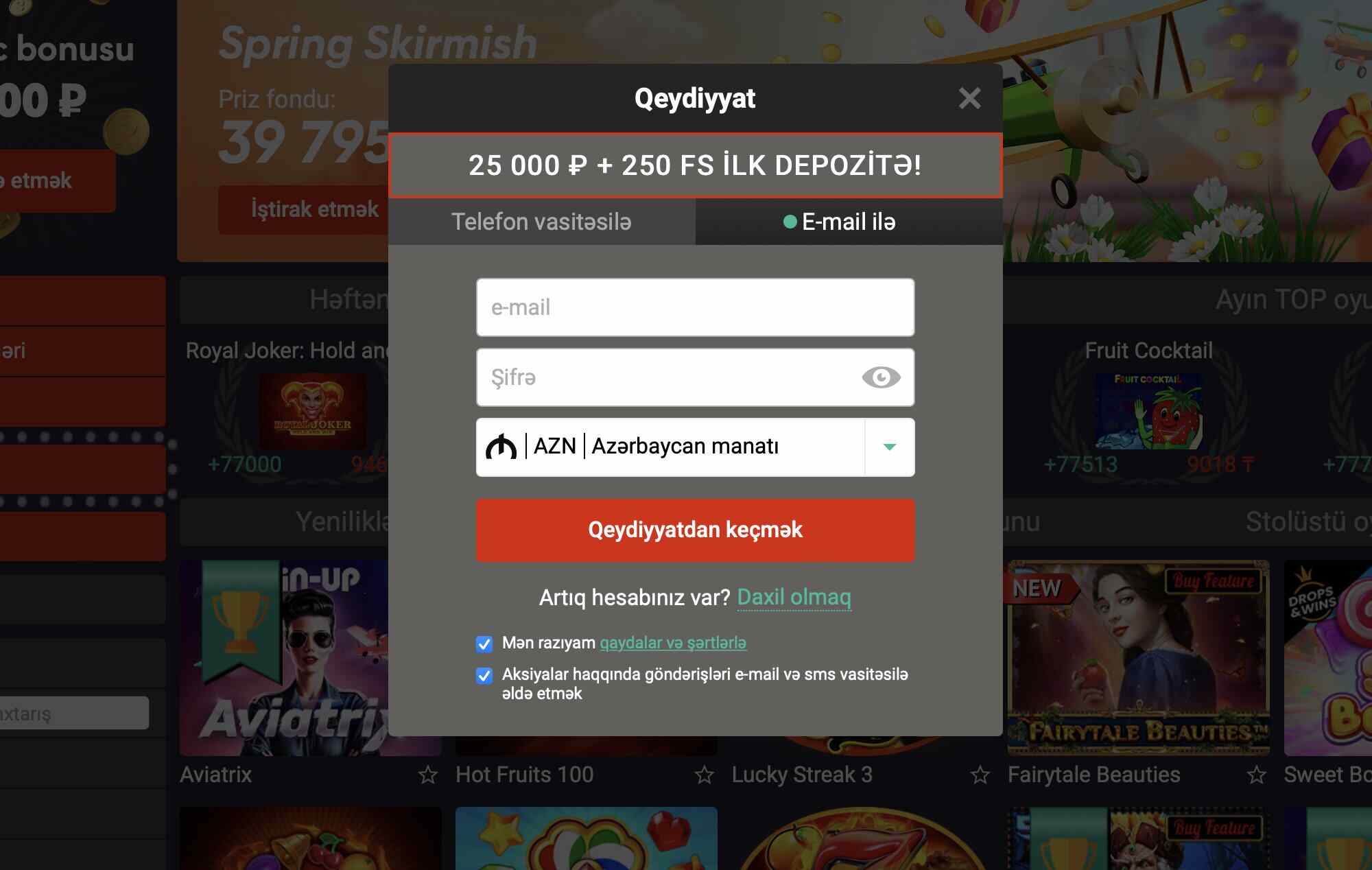Rəsmi internet saytında qeydiyyat və giriş Pin Up Pin up casino
