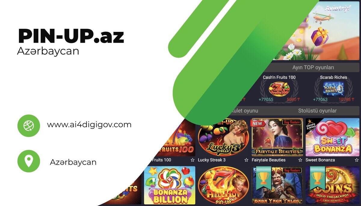 Casino Pin Up rəsmi saytı Pin up